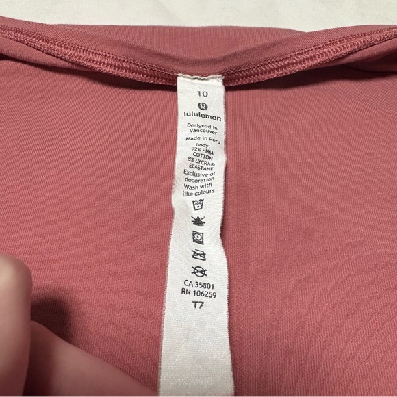 lululemon athletica Rose Long Sleeve Top - Picture 3 of 4